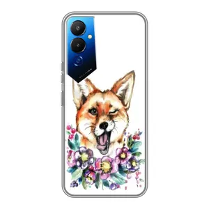 Чехол с Лисичкой для Tecno POVA 4 (LG7n) (Хитрая лиса)