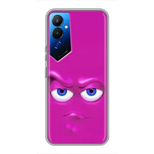 Чохли (ТПУ) (смішні стікери) для Tecno POVA 4 (LG7n) (Хитра мордочка)