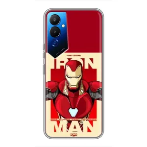 Чехол Супергерой Железный человек на Tecno POVA 4 (LG7n) (Iron man)