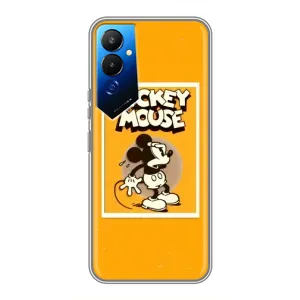 Чехлы с принтом Микки Маус на Tecno POVA 4 (LG7n) (Испуганный Микки)