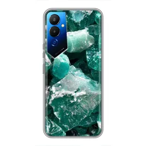 Чохол (Дорого-богато) на Tecno POVA 4 (LG7n) (Смарагд)