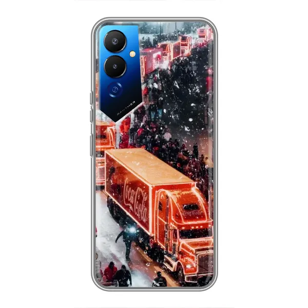 Чехол с рисунком «Кока Кола» для TECNO POVA 4 (LG7n) Чехол с рисунком «Кока Кола» для TECNO POVA 4 (LG7n)