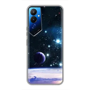 Чохол (ТПУ) з планетами на Tecno POVA 4 (LG7n) (Космічний вид)