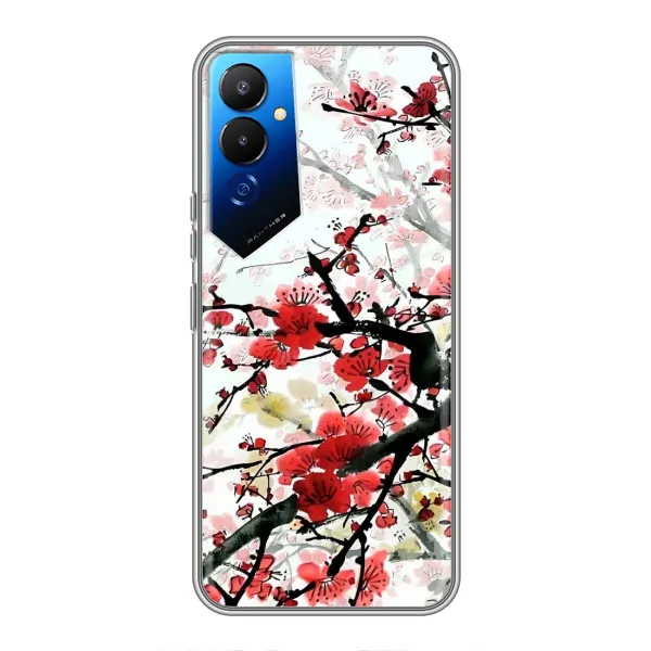Чехол с рисунком «Красивая Сакура» для TECNO POVA 4 (LG7n) Чехол с рисунком «Красивая Сакура» для TECNO POVA 4 (LG7n)