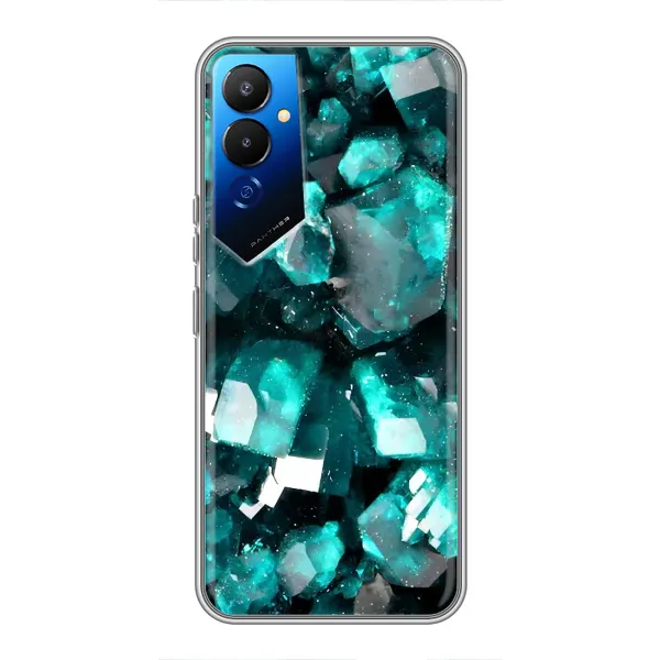 Чехол с рисунком «Кристалы» для TECNO POVA 4 (LG7n) Чехол с рисунком «Кристалы» для TECNO POVA 4 (LG7n)
