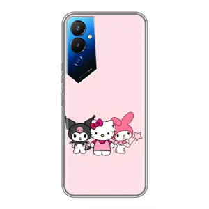 Чехол с персонажем Куроми на Tecno POVA 4 (LG7n) (Куроми Мелоди Китти)