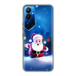 Чехлы на Новый Год Tecno POVA 4 (LG7n) (Маленький Дед Мороз)