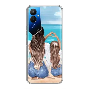 Чехлы для МАМЫ на Tecno POVA 4 (LG7n) (Мама и дочь)