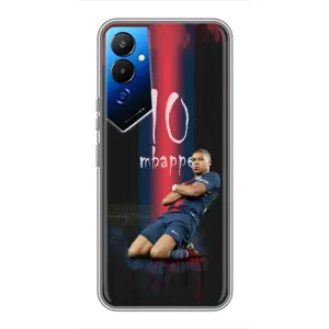 Чохол (TPU) з Футболістом на Tecno POVA 4 (LG7n) (MBAPPE 10)