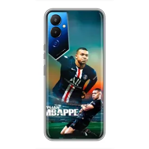 Чохол (TPU) з Футболістом на Tecno POVA 4 (LG7n) (MBAPPE)