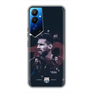 Чехлы Лео Месси Аргентина для Tecno POVA 4 (LG7n) (Месси 10)