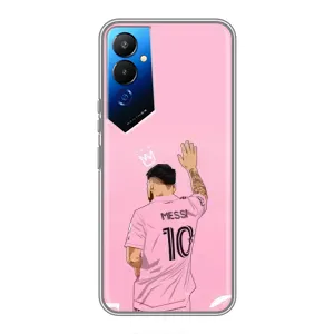 Чехлы Лео Месси в Майами на Tecno POVA 4 (LG7n) (Месси Маями)