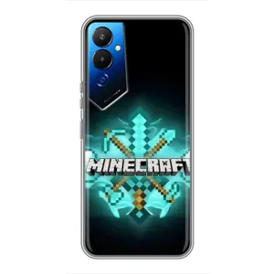 Чохол майнкрафт для Tecno POVA 4 (LG7n) (MineCraft 2)