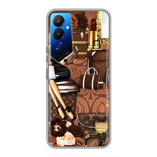 Чехол с рисунком «Мода Луи Виттон» для TECNO POVA 4 (LG7n) Чехол с рисунком «Мода Луи Виттон» для TECNO POVA 4 (LG7n)
