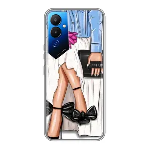 Силіконовый Чохол на Tecno POVA 4 (LG7n) з картинкой Модных девушек (Мода)