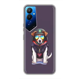Чехол с принтом Собаки Патрон для Tecno POVA 4 (LG7n) (Модный Патрон)