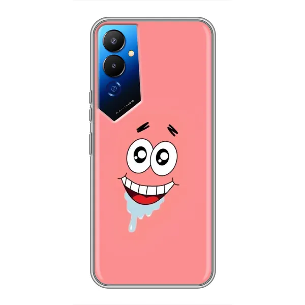 Чехол с рисунком «Мордочка Патрика» для TECNO POVA 4 (LG7n) Чехол с рисунком «Мордочка Патрика» для TECNO POVA 4 (LG7n)