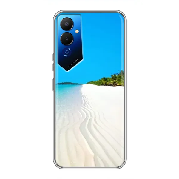 Чехол с рисунком «Море песок» для TECNO POVA 4 (LG7n) Чехол с рисунком «Море песок» для TECNO POVA 4 (LG7n)