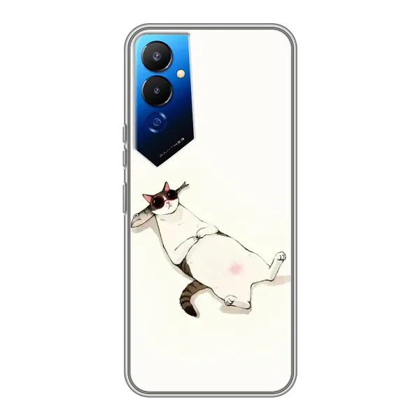 Чехол с рисунком «Отдых» для TECNO POVA 4 (LG7n) Чехол с рисунком «Отдых» для TECNO POVA 4 (LG7n)