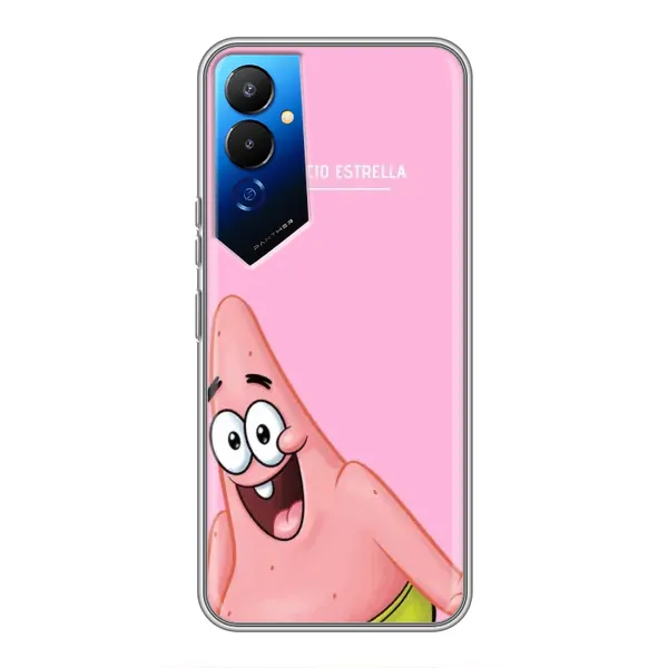 Чехол с рисунком «Патрик» для TECNO POVA 4 (LG7n) Чехол с рисунком «Патрик» для TECNO POVA 4 (LG7n)