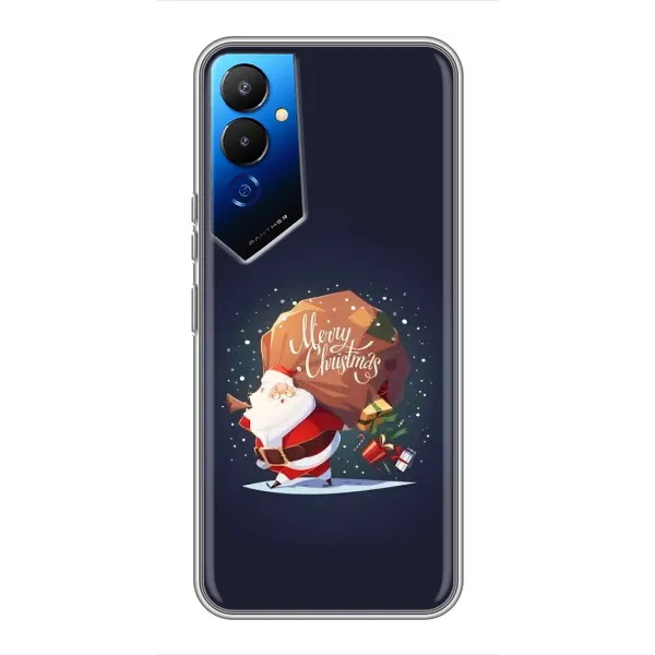 Чехол с рисунком «Подарки от Санты» для TECNO POVA 4 (LG7n) Чехол с рисунком «Подарки от Санты» для TECNO POVA 4 (LG7n)