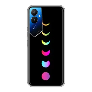 Чохол (ТПУ) з планетами на Tecno POVA 4 (LG7n) (Повнолуння)