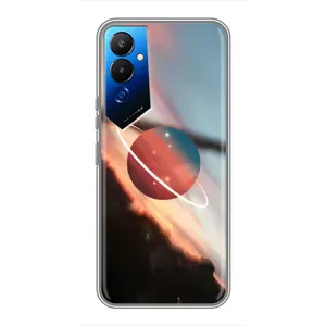 Чохол (ТПУ) з планетами на Tecno POVA 4 (LG7n) (Сатурн)