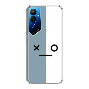 Силиконовые Чехлы (смешные стикеры) для Tecno POVA 4 (LG7n)