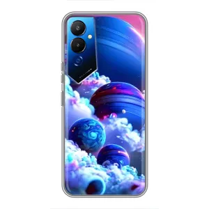 Чохли КОСМОС на Tecno POVA 4 (LG7n) (Сині планети)