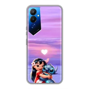 Чехол с рисунком Стич для TECNO POVA 4 (LG7n) (Стич и Лило)