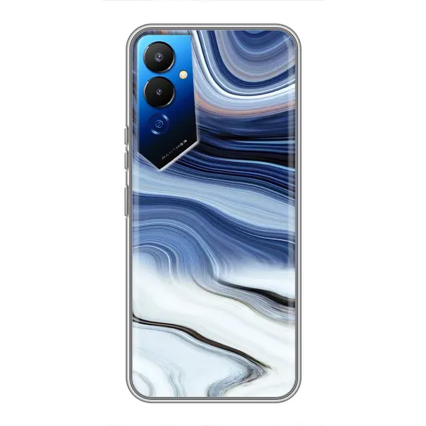 Чехол с рисунком «Светлый мрамор» для TECNO POVA 4 (LG7n) Чехол с рисунком «Светлый мрамор» для TECNO POVA 4 (LG7n)