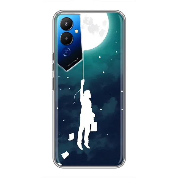 Чохол з малюнком «To The moon» для TECNO POVA 4 (LG7n) Чохол з малюнком «To The moon» для TECNO POVA 4 (LG7n)