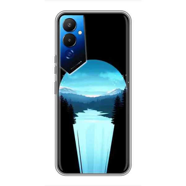 Чехол с рисунком «Синий Водопад» для TECNO POVA 4 (LG7n) Чехол с рисунком «Синий Водопад» для TECNO POVA 4 (LG7n)