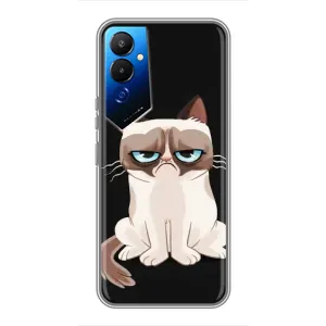 Чехол на тематику: Коты для TECNO POVA 4 (LG7n) (Взгляд кота)