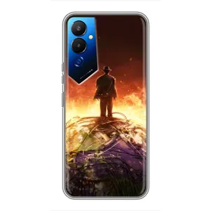 Чехол Оппенгеймер / Oppenheimer на Tecno POVA 4 (LG7n) (Ядерщик)