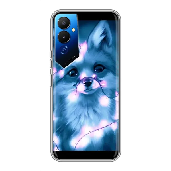 Чехол с рисунком «Яркая Лиса» для TECNO POVA 4 (LG7n) Чехол с рисунком «Яркая Лиса» для TECNO POVA 4 (LG7n)