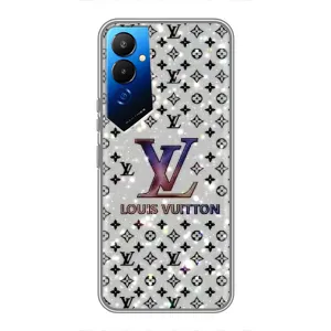Чехол Стиль Louis Vuitton на Tecno POVA 4 (LG7n) (Яркий LV)