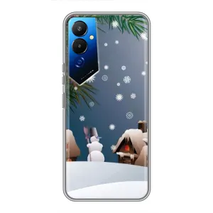 Чехлы на Новый Год Tecno POVA 4 (LG7n) (Зима)