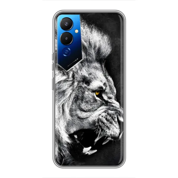 Чехол с рисунком «Злой ЛЕВ» для TECNO POVA 4 (LG7n) Чехол с рисунком «Злой ЛЕВ» для TECNO POVA 4 (LG7n)