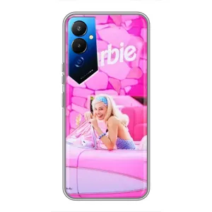 Силиконовый Чехол Барби Фильм на Tecno POVA 4 (LG7n) (Зставка)