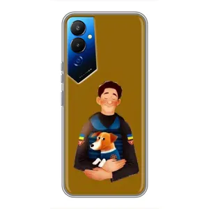 Чехол с принтом для Tecno POVA 4 (LG7n) (ЗСУ Патрон)