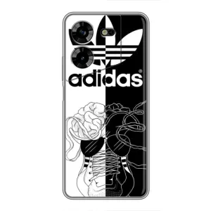 Чохол с стилі "Адідас" для Техно Пова 5 (Adidas шнурки)