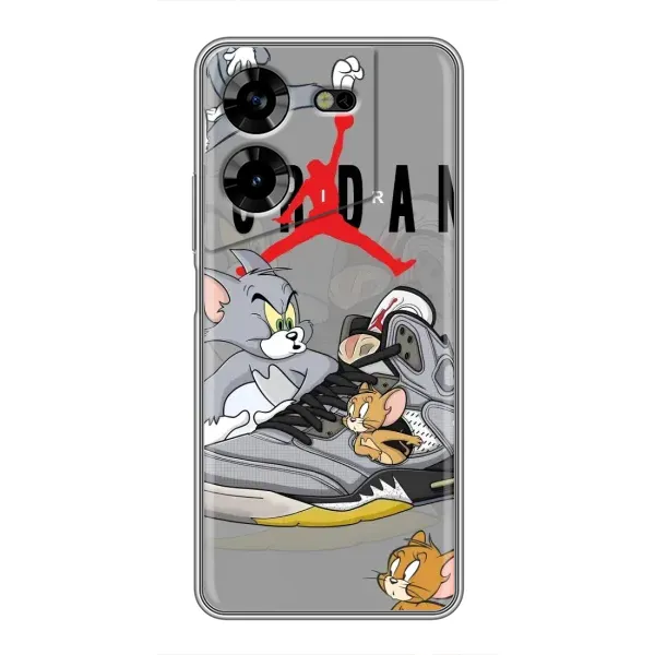 Чехол с рисунком «Air Jordan» для TECNO POVA 5 (LG7n) Чехол с рисунком «Air Jordan» для TECNO POVA 5 (LG7n)