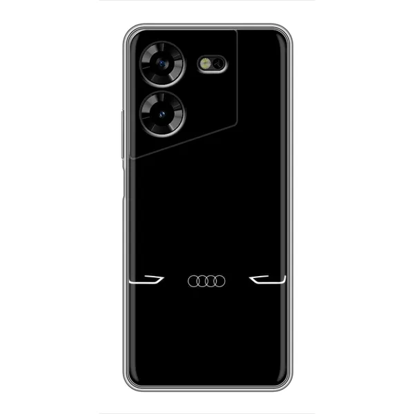 Чехол с рисунком «Силует Audi» для TECNO POVA 5 (LG7n)