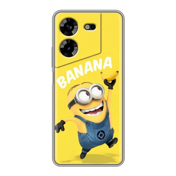 Чехол с рисунком «Banana» для TECNO POVA 5 (LG7n)