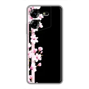 Чехлы с тематикой "ЦВЕТЫ" на Tecno POVA 5 (LG7n) (Цветочки)