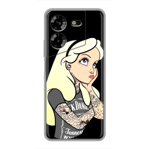 Чехол с рисунком «Девушка обиделась» для TECNO POVA 5 (LG7n) Чехол с рисунком «Девушка обиделась» для TECNO POVA 5 (LG7n)