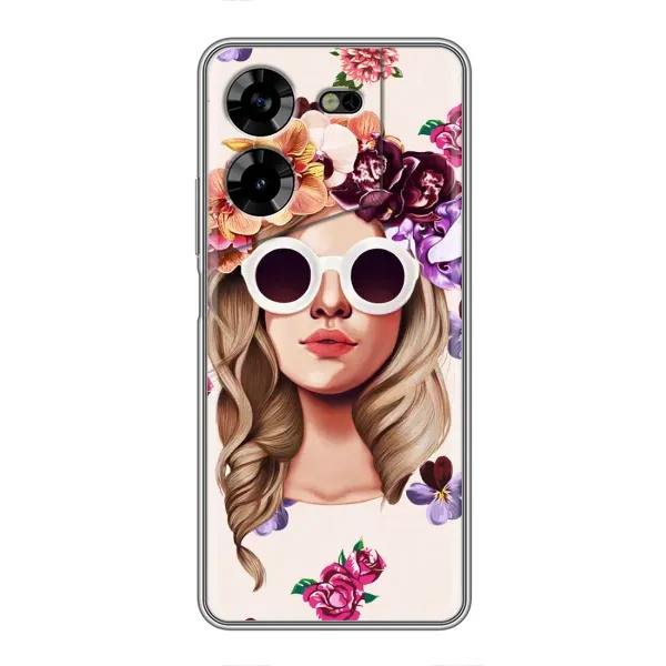 Чехол с рисунком «Девушка в очках» для TECNO POVA 5 (LG7n) Чехол с рисунком «Девушка в очках» для TECNO POVA 5 (LG7n)