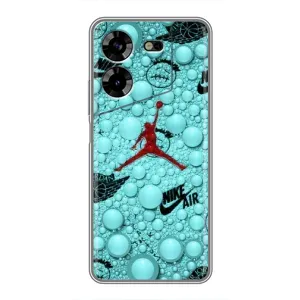 Силіконовый Чохол Nike Air Jordan на Техно Пова 5 (Джордан Найк)