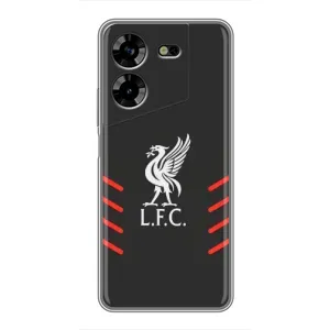 Силиконовые Чехлы принт Футбол на Tecno POVA 5 (LG7n) (Эмблема Liverpool)
